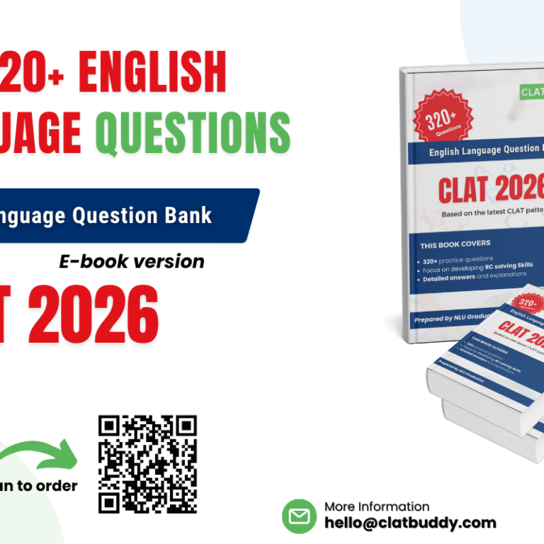 English CLAT Questions