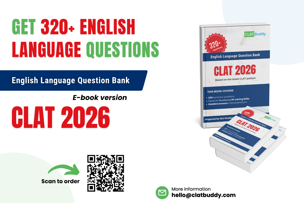 English CLAT Questions