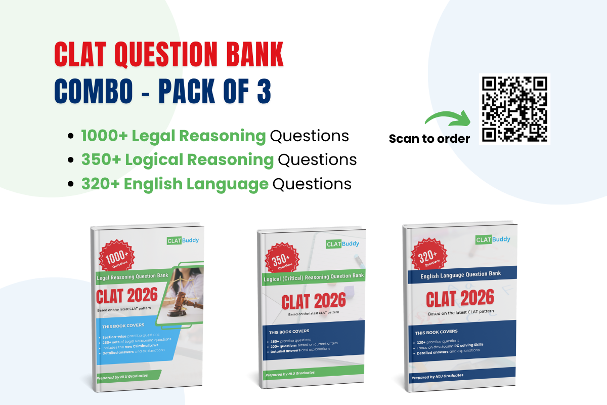 CLAT QUESTION BANK 2026
