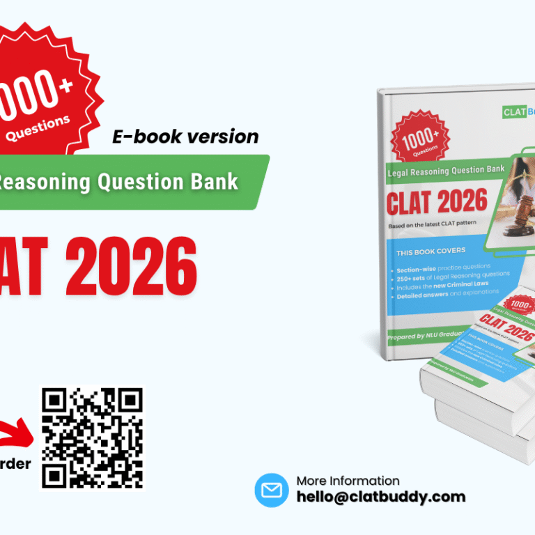 Legal Reasoning Questions for CLAT