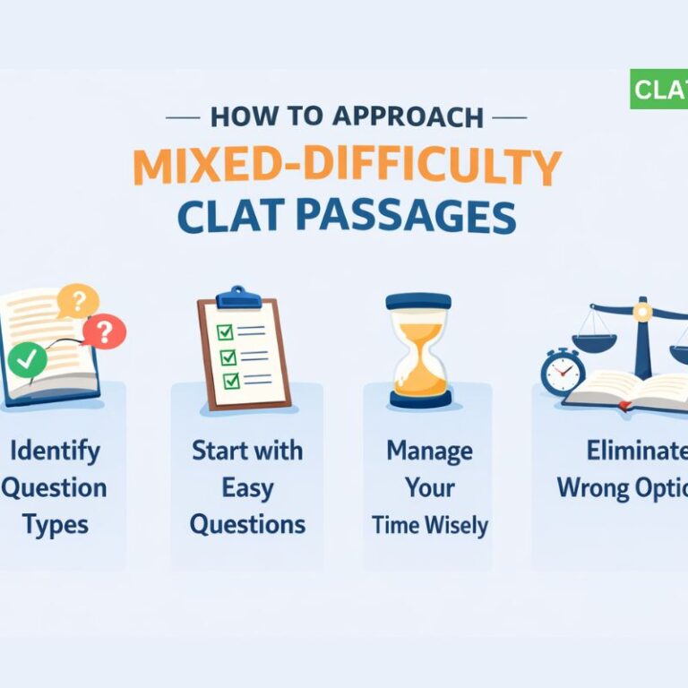 How to Approach Mixed-Difficulty CLAT Passages