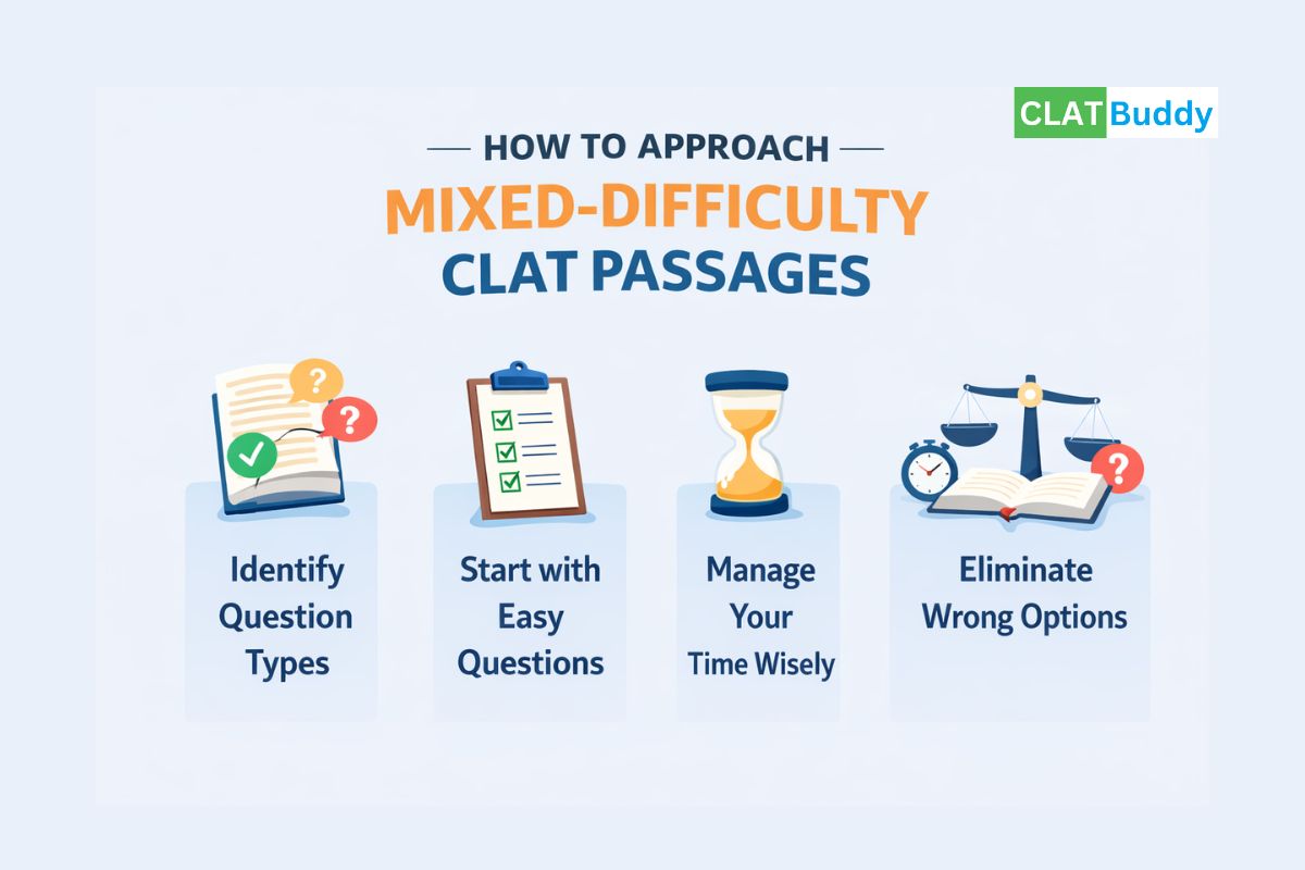 How to Approach Mixed-Difficulty CLAT Passages