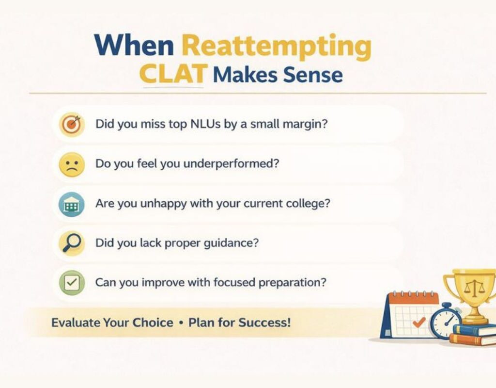 When Reattempting CLAT Makes Sense