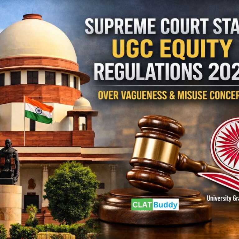Supreme Court Stays UGC Equity Regulations 2026 Over Vagueness and Misuse Concerns