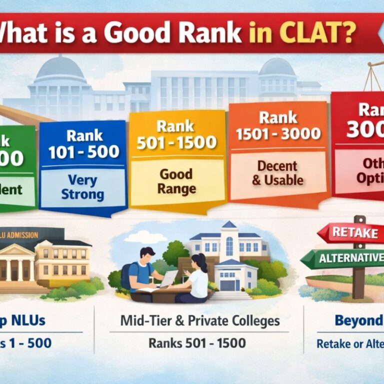 What Rank Is Considered “Good” in CLAT