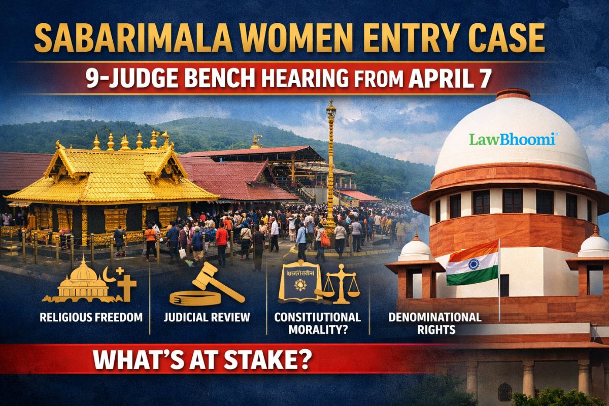 9-Judge Bench to Hear Sabarimala Women Entry Case from April 7