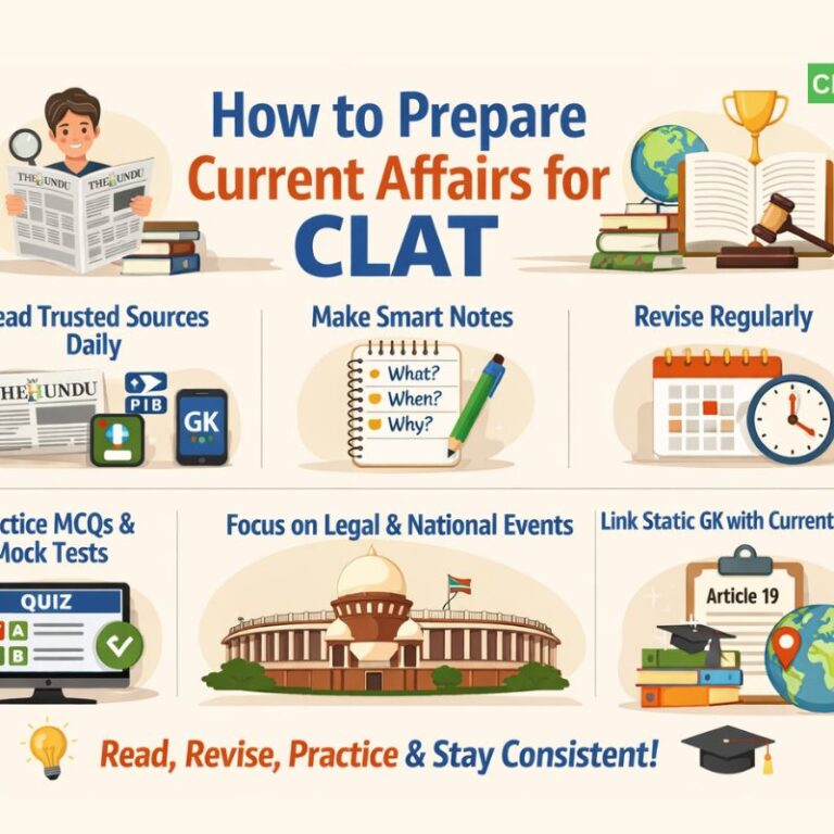 How to Prepare Current Affairs for CLAT