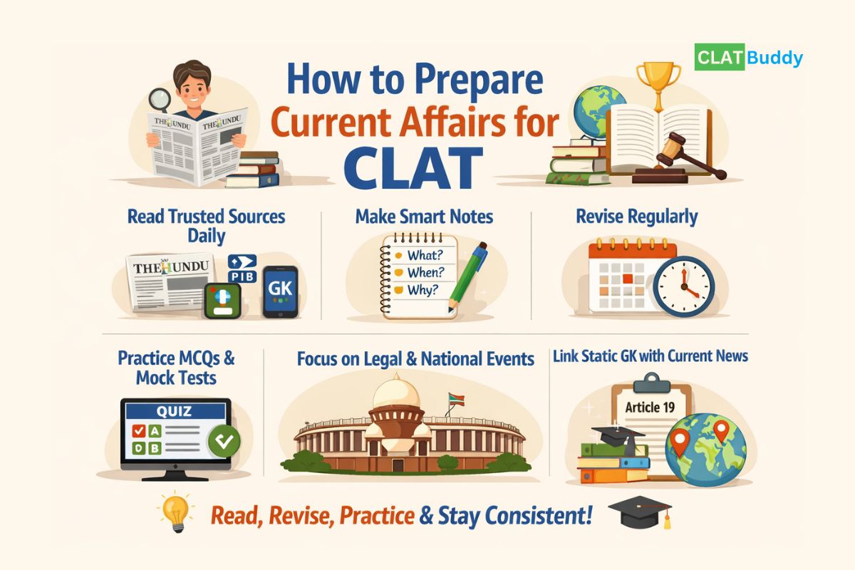 How to Prepare Current Affairs for CLAT