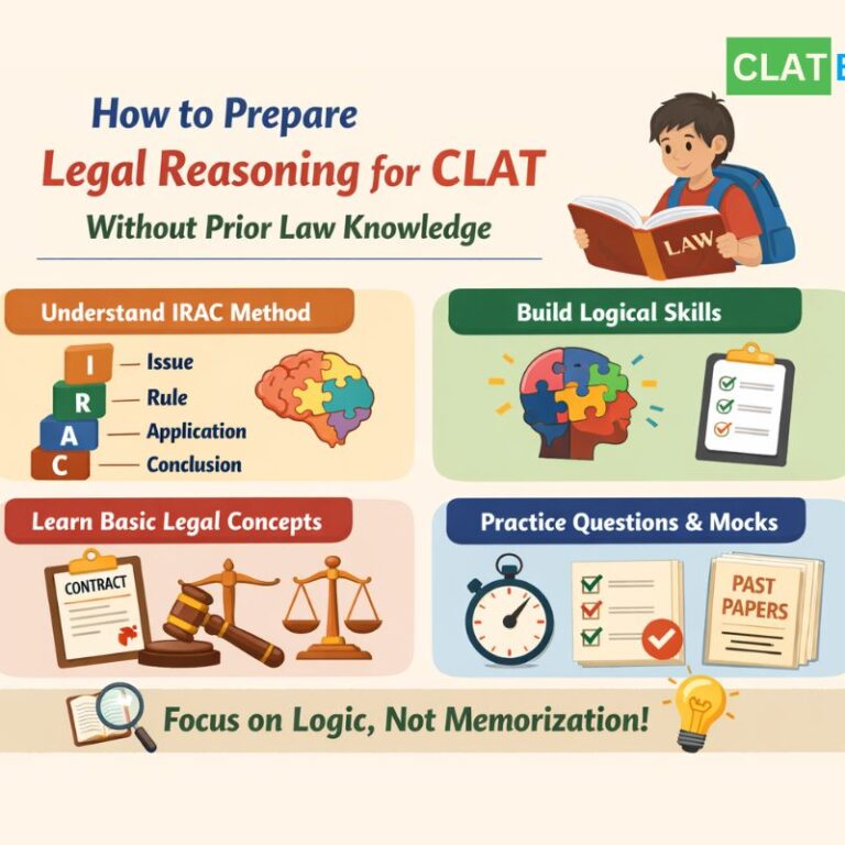 How to Prepare Legal Reasoning for CLAT Without Prior Law Knowledge