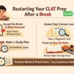 How to Restart CLAT Preparation After a Break