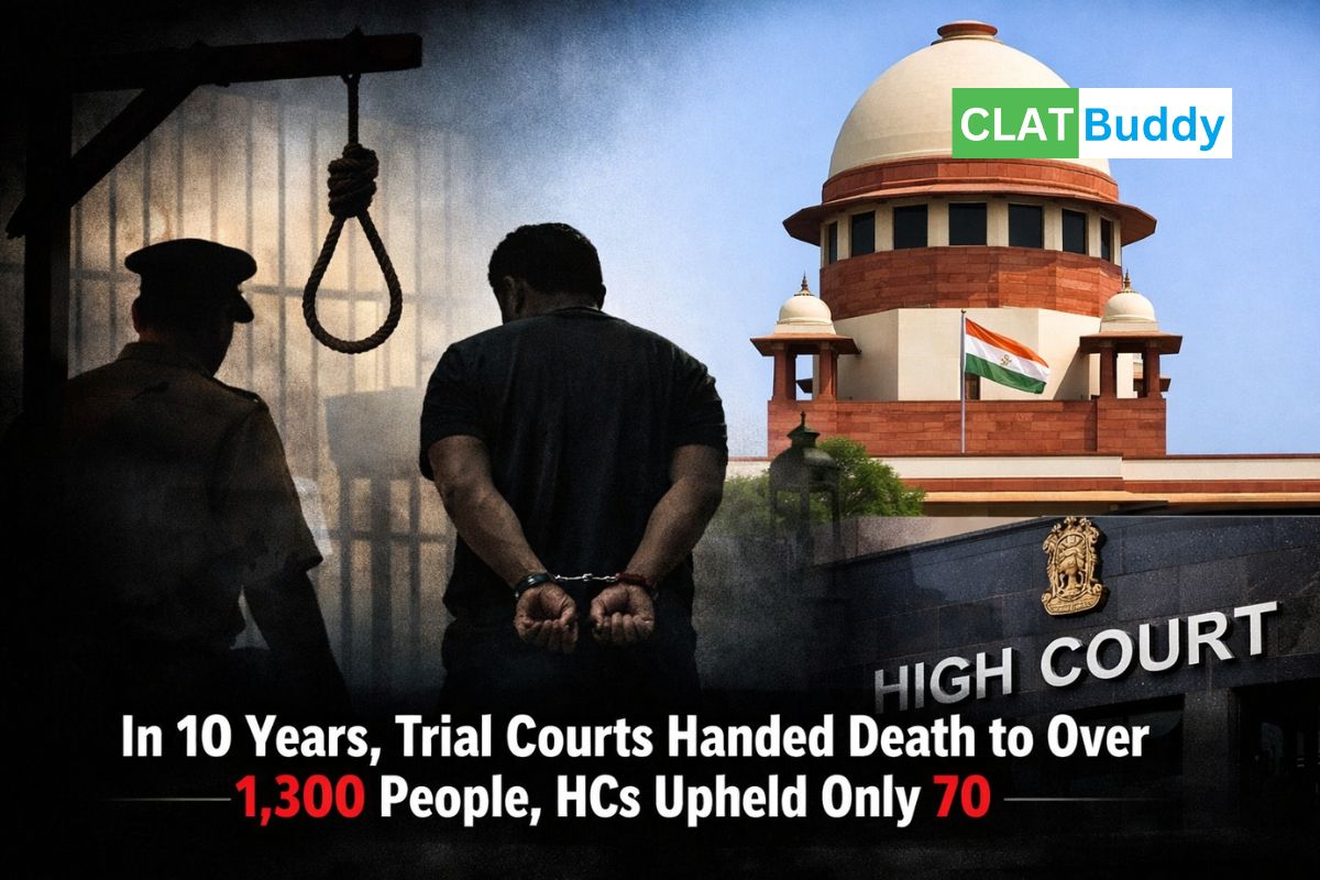 In 10 Years, Trial Courts Sentenced Over 1,300 People to Death; High Courts Upheld only 70