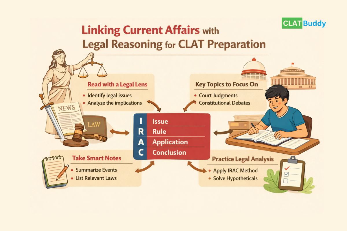 Link Current Affairs with Legal Reasoning