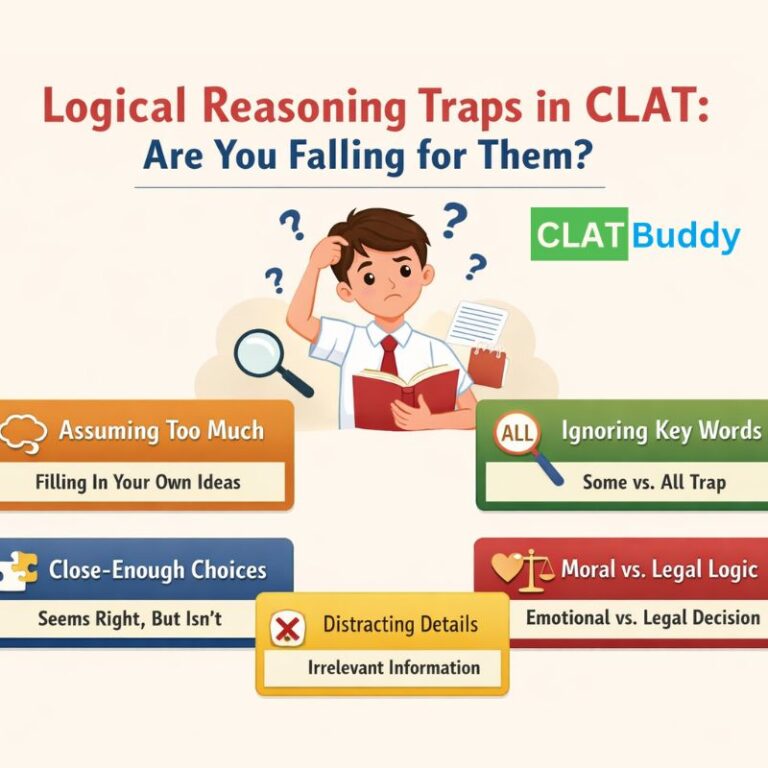Logical Reasoning Traps in CLAT Are You Falling for Them Without Realising
