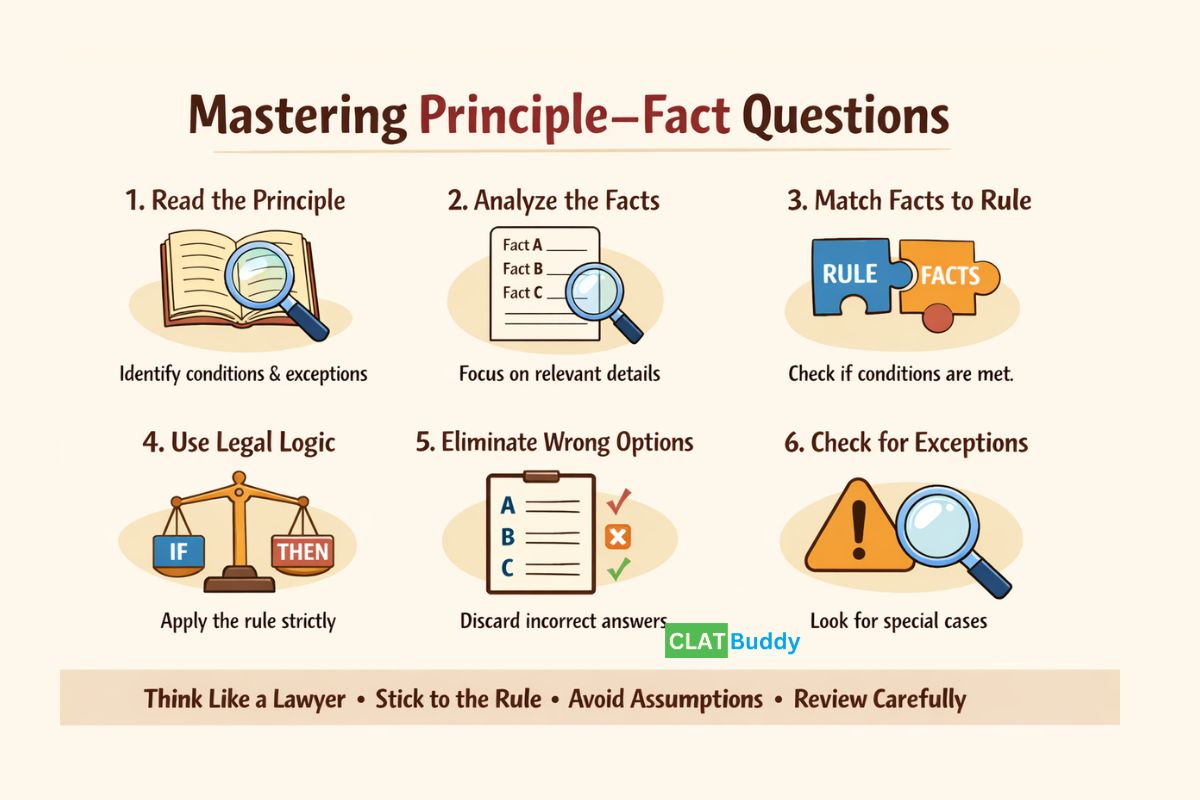 Principle–Fact Questions in CLAT