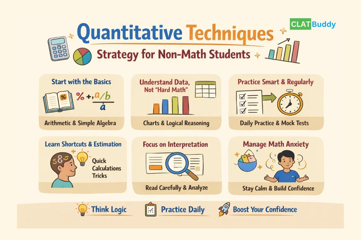 Quantitative Techniques Strategy for Non Math Students Preparing for CLAT