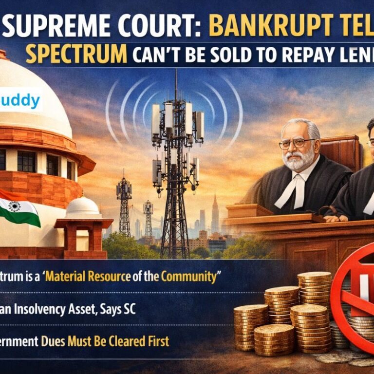 Supreme Court Says Bankrupt Telecom Spectrum Cannot Be Sold to Repay Lenders