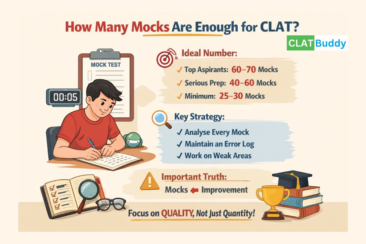 How Many Mocks Are Enough for CLAT