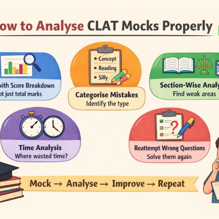 How to Analyse CLAT Mocks Properly