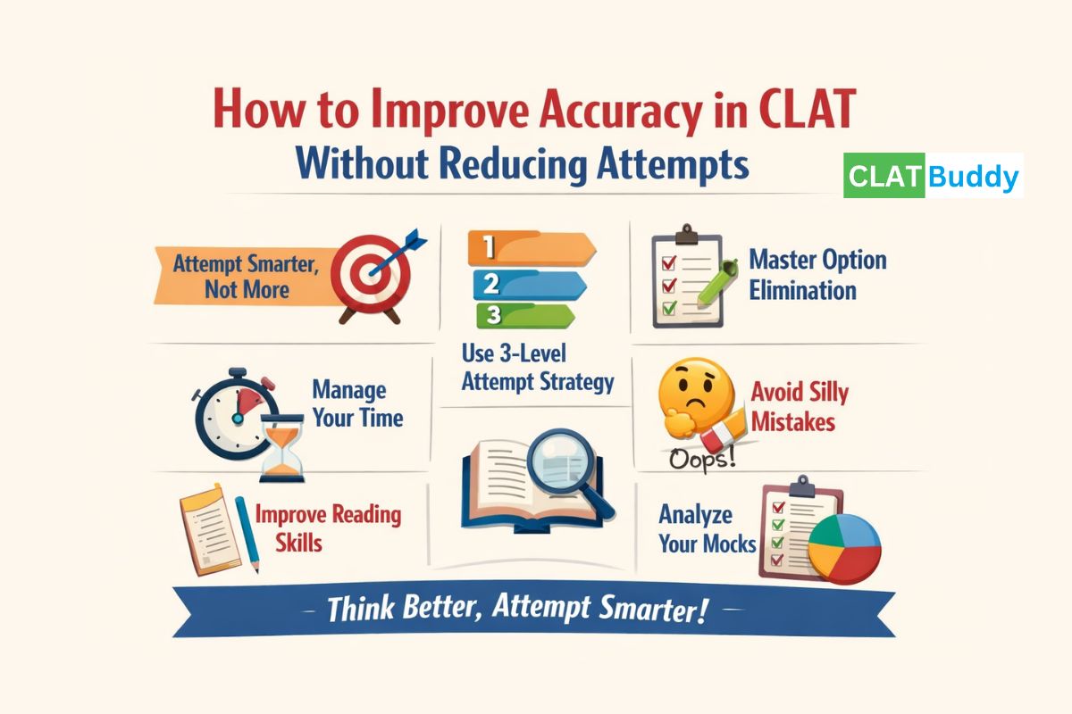 How to Improve Accuracy in CLAT Without Reducing Attempts (Complete Strategy Guide for Aspirants)