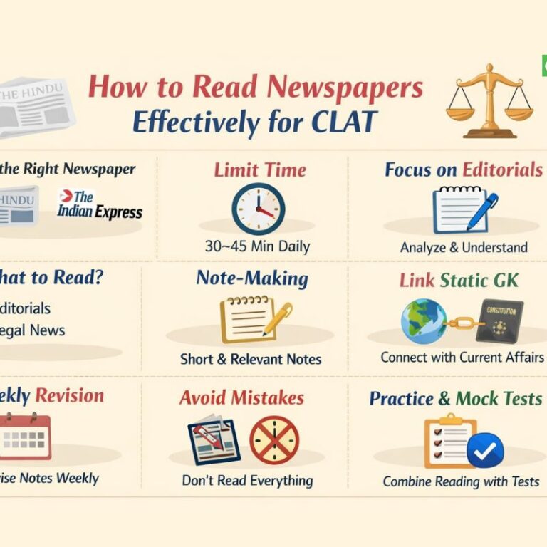 How to Read Newspapers for CLAT Effectively