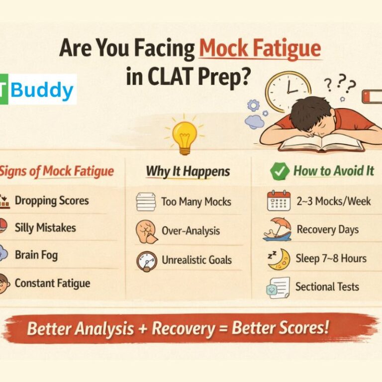 Mock Fatigue in CLAT Preparation Why It Happens and How You Can Avoid It