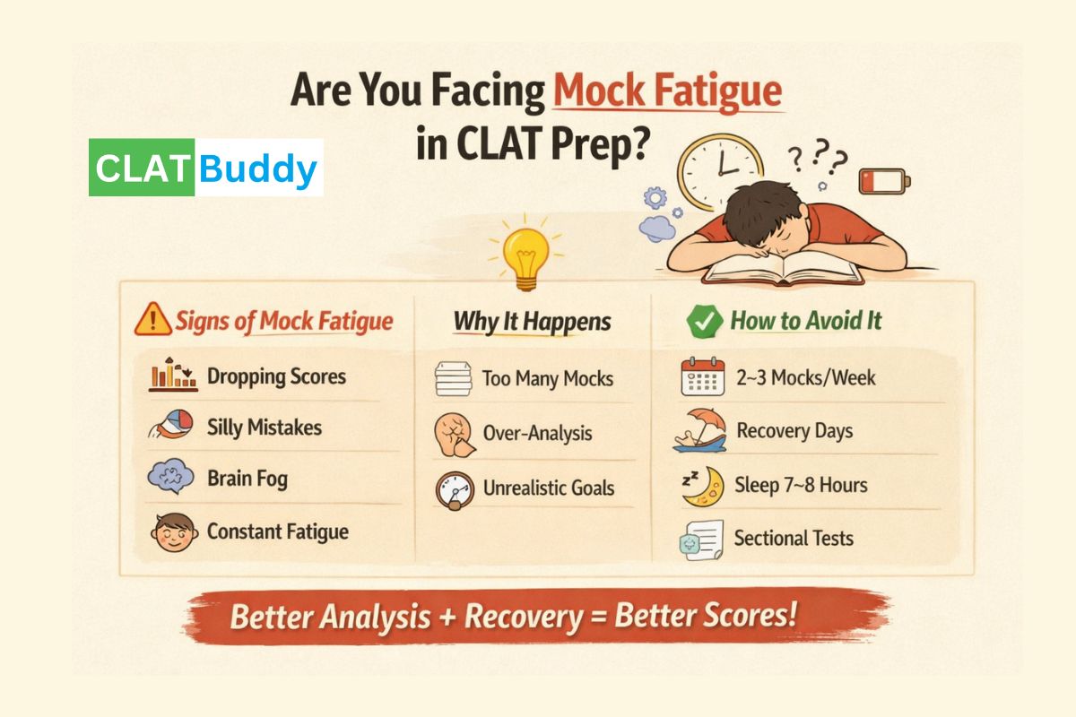 Mock Fatigue in CLAT Preparation Why It Happens and How You Can Avoid It