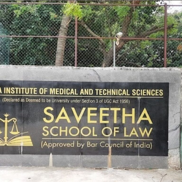 Saveetha School of Law, Chennai