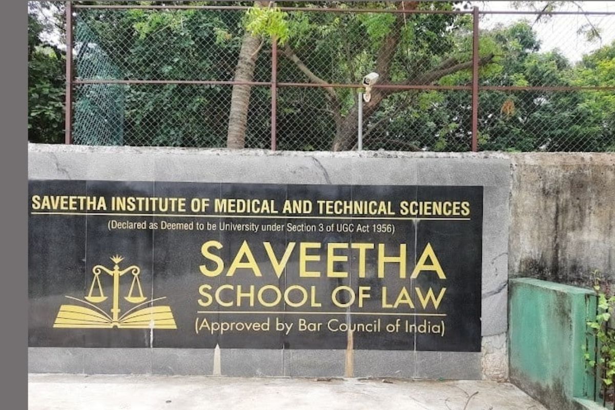 Saveetha School of Law, Chennai