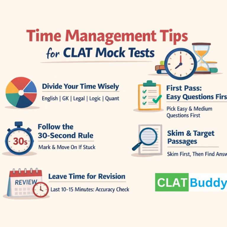 Time Management Techniques During Mock Tests for CLAT