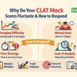 Why Do Your CLAT Mock Scores Fluctuate and How Should You Respond
