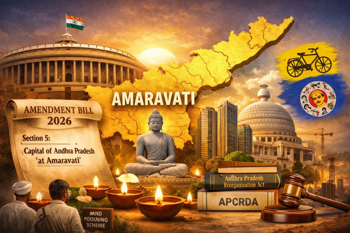 Amaravati Declared Sole Capital of Andhra Pradesh