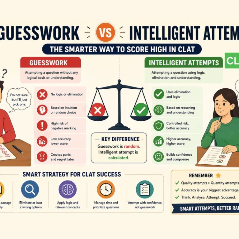 Guesswork vs Intelligent Attempts in CLAT