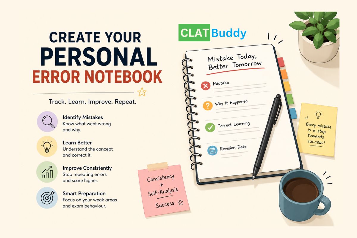 Creating a Personal Error Notebook for CLAT Preparation