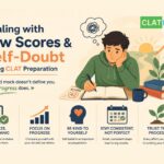 Dealing With Low Scores and Self-Doubt During CLAT Preparation