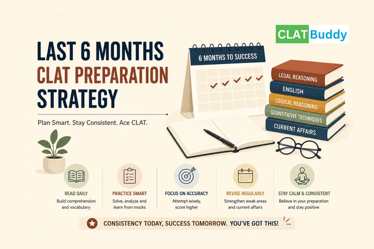 Last Six Months CLAT Preparation Strategy_ How You Can Turn the Final Phase Into Your Biggest Advantage