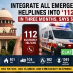Supreme Court Directs Integration of All Emergency Helplines Into 112 Within Three Months