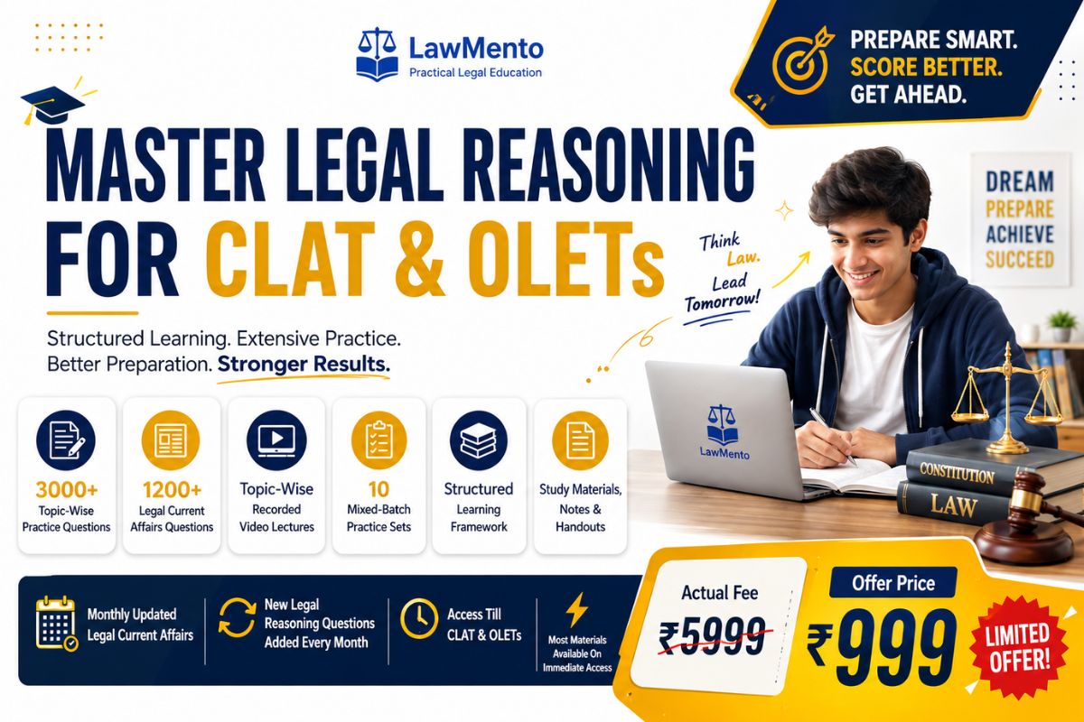 CLAT Legal Reasoning