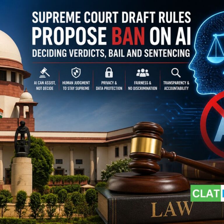 Supreme Court Draft Rules Propose Ban on AI Deciding Verdicts, Bail and Sentencing
