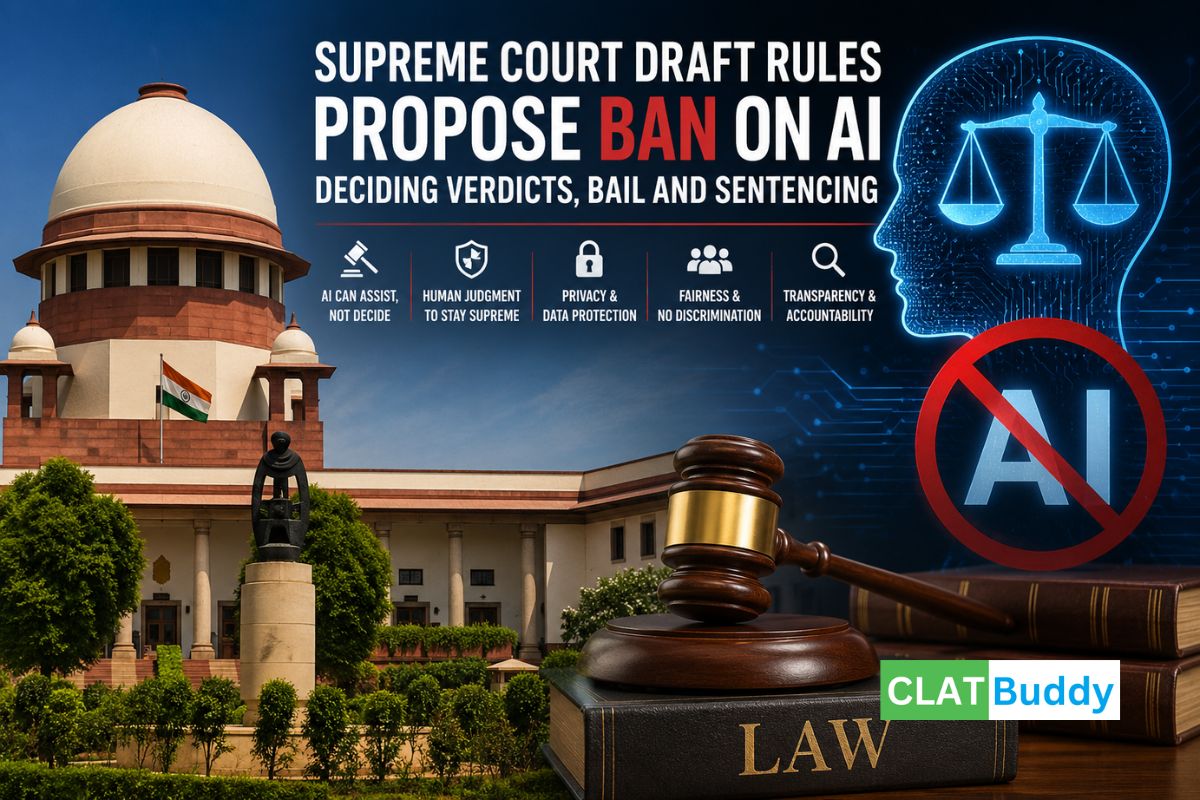 Supreme Court Draft Rules Propose Ban on AI Deciding Verdicts, Bail and Sentencing