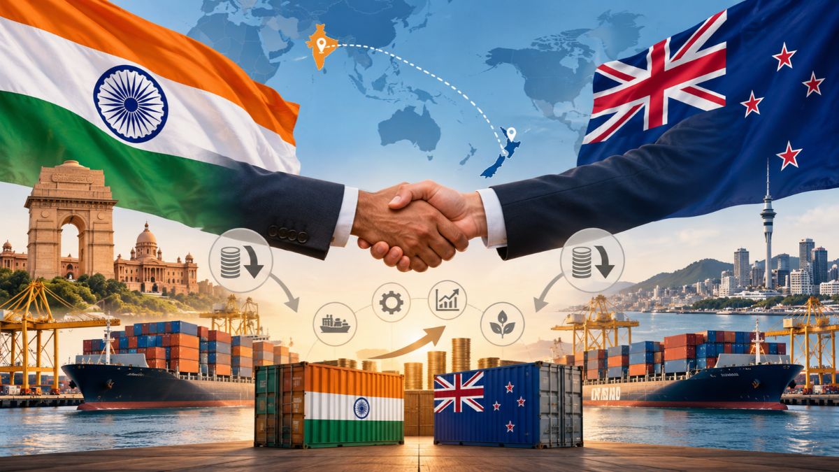India-New Zealand Free Trade Agreement Comes Into Force